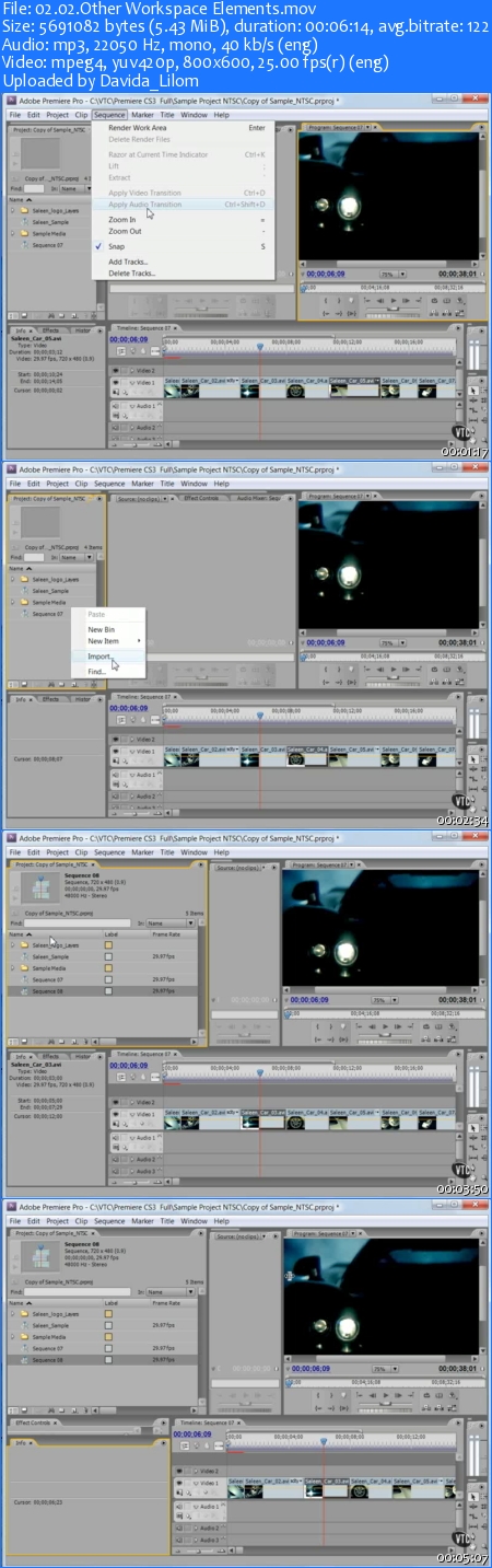 Скачать VTC Training - Adobe Premiere Pro CS3-CFE .torrent.